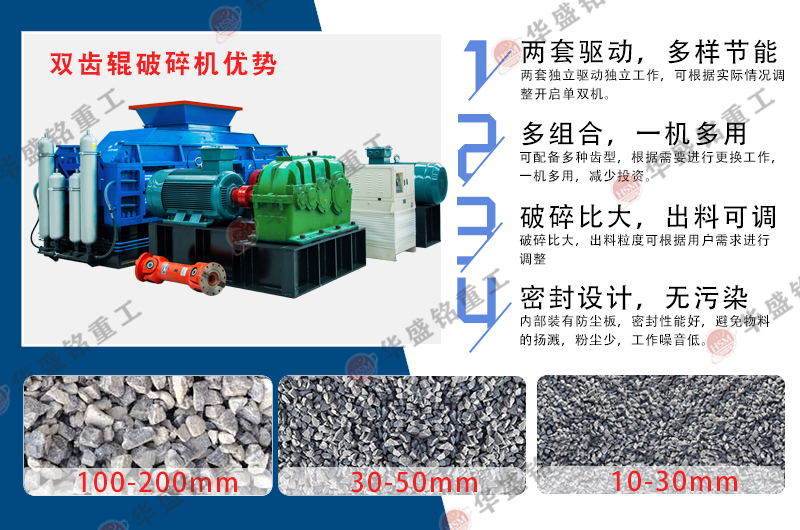 石料廠制砂設(shè)備，雙齒輥破碎機需求一臺價格是多少？